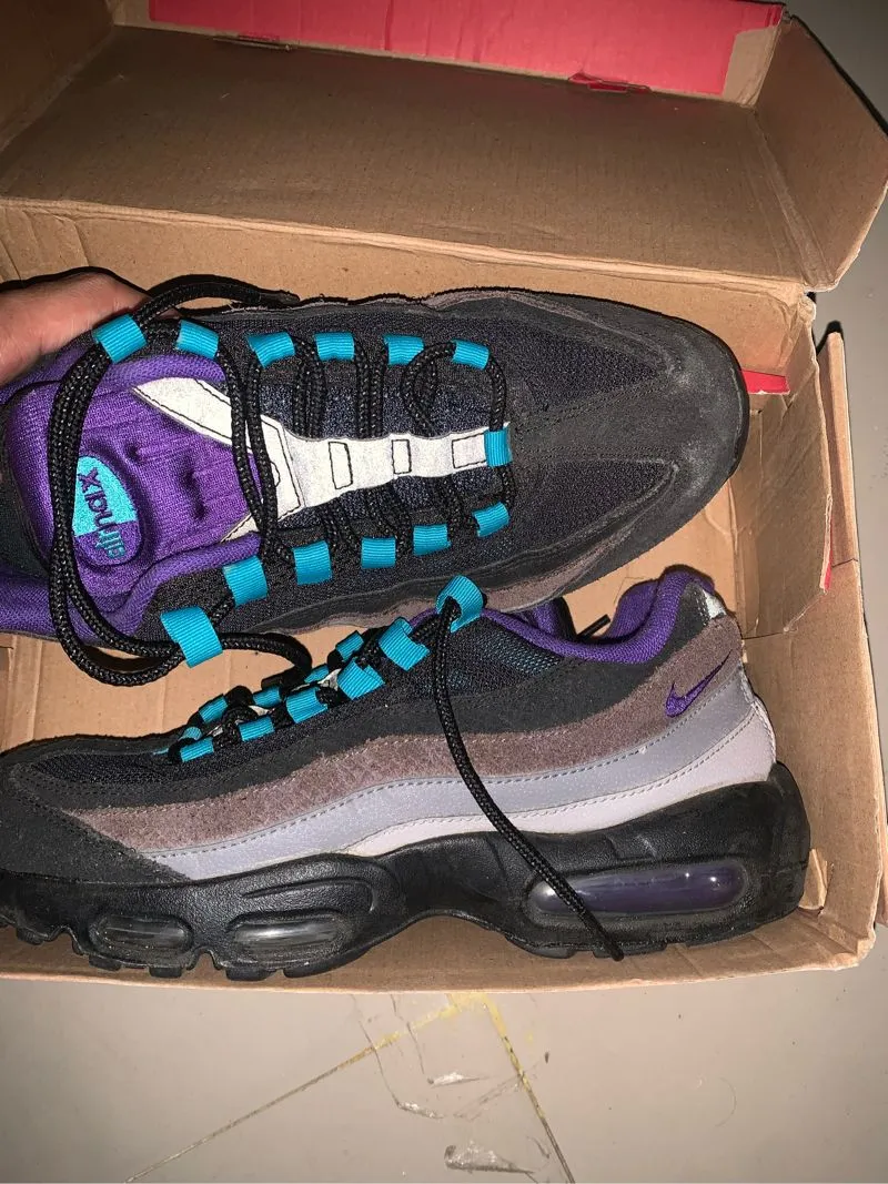 Nike air max 95 LV8 BLACK GRAPE photo 1
