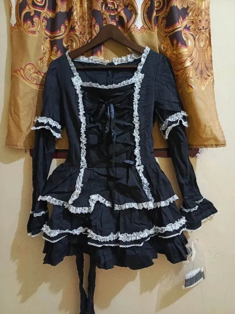Drug honey Japan Harajuku midi dress photo 1