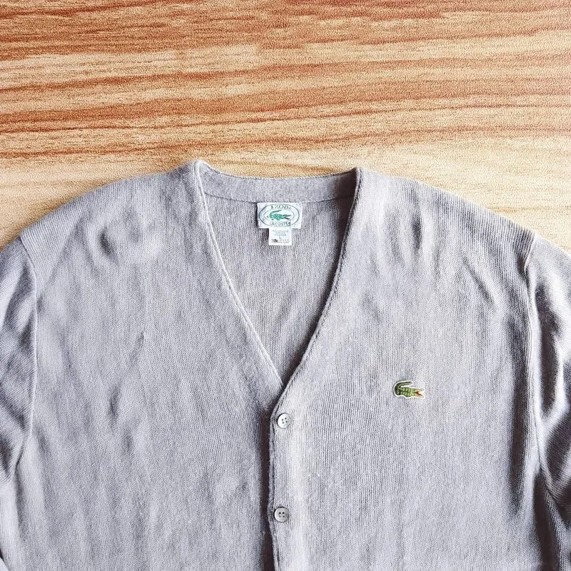 Izod Lacoste Cardigan Vintage photo 1