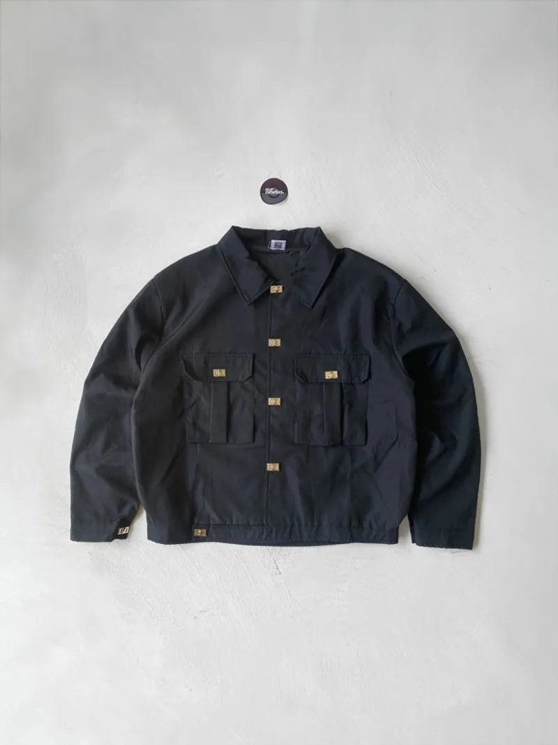 Double Flap Pocket Metal Button 22wrldwide Korean Jacket  photo 1