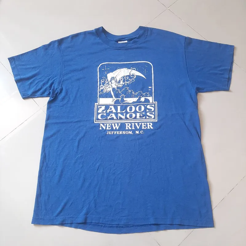 Vintage T-shirt Pria blue photo 1