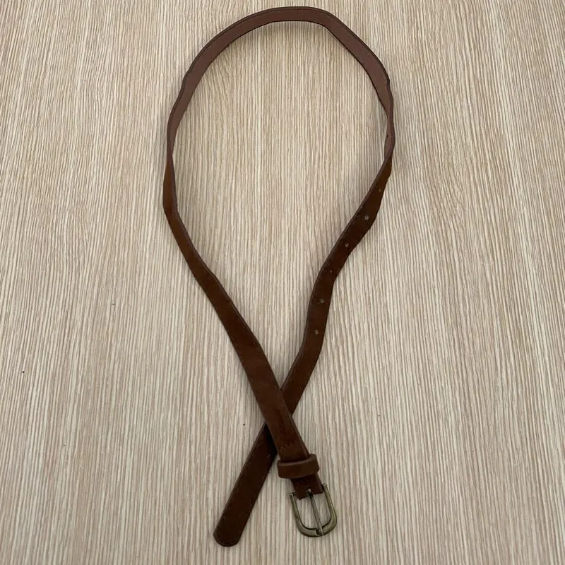 Brown Faux Leather  photo 1