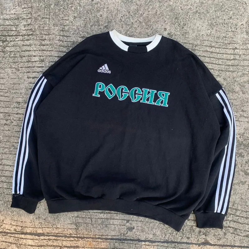 Adidas Streetwear Casual Track jacket Pria black photo 1