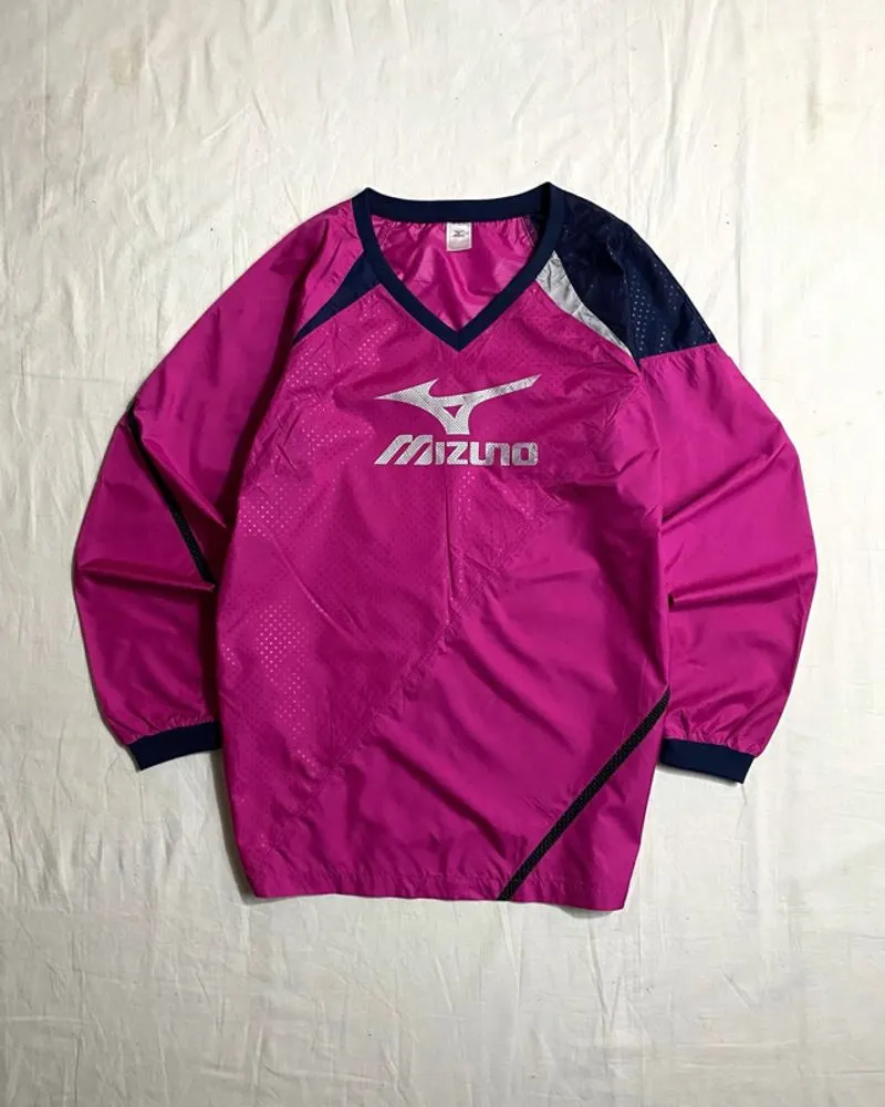 Mizuno Y2K Sportswear Windbreaker Pria pink photo 1