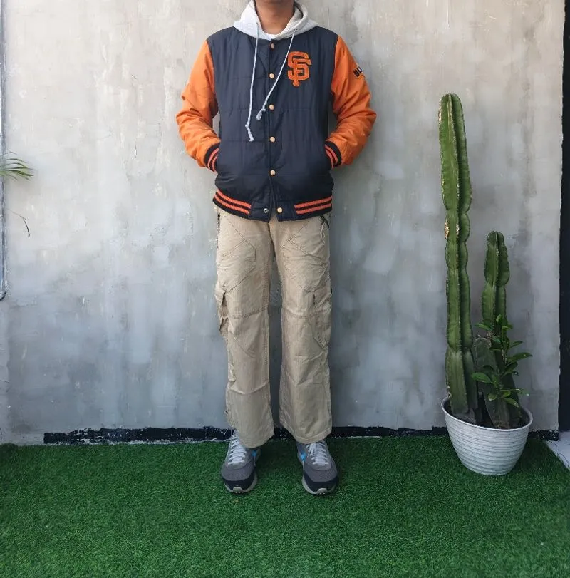 JACKET VARSITY SUPERMAN X GIANTS photo 1
