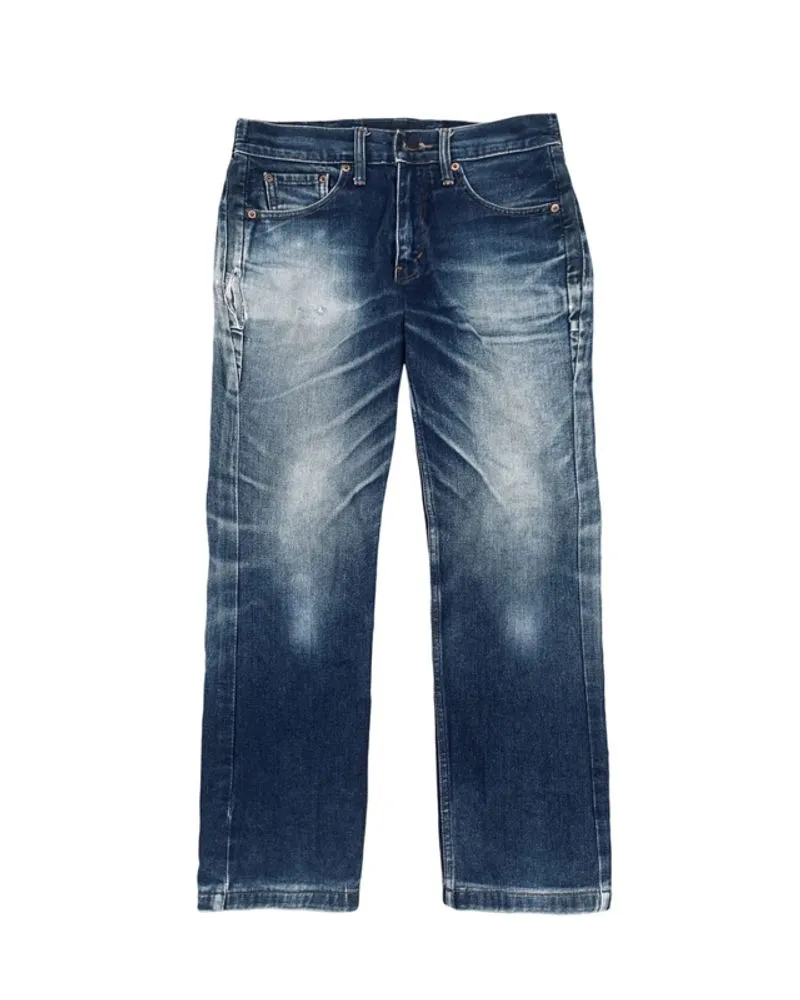Levi’s 505 Straight Jeans Preloved W29 L36 - Mid Blue Wash photo 1