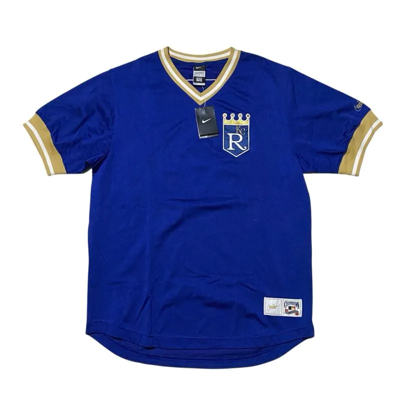 Nike vintage MLB kansas city royals baseball jersey photo 1
