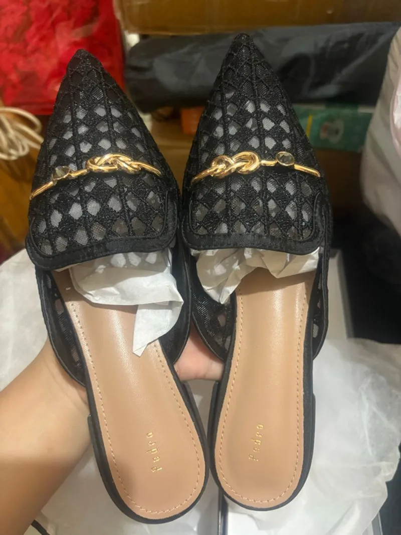 Pedro flat sandal brukat photo 1