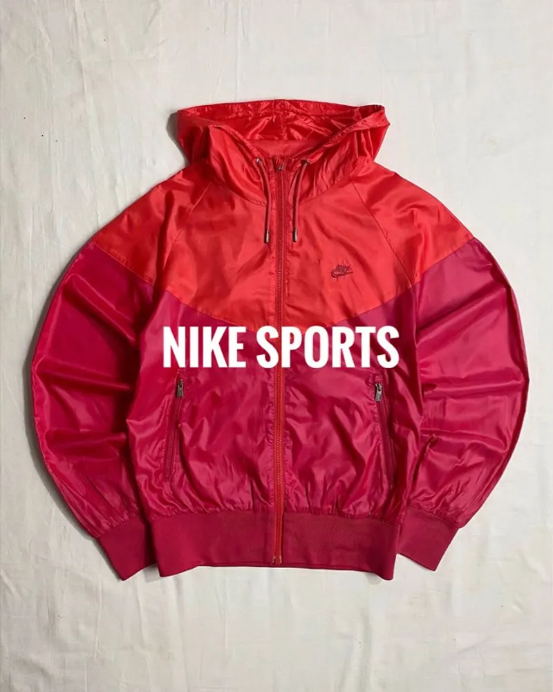 Nike Windrunner Windbreaker Running Jacket Small Swoosh Logo