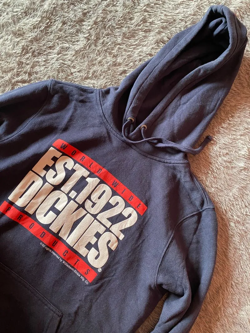Hoodie Brand Dickies Est . 1922 Navy photo 1