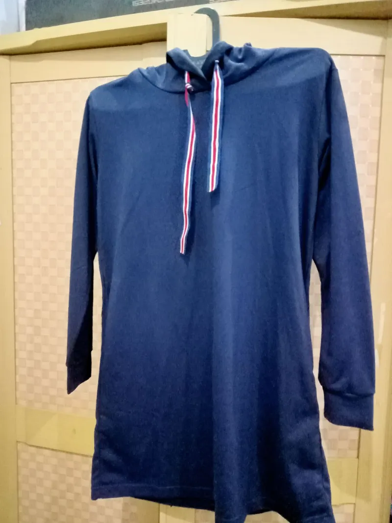 COLORBOX Avant Garde Casual Midi dress Wanita navy photo 1