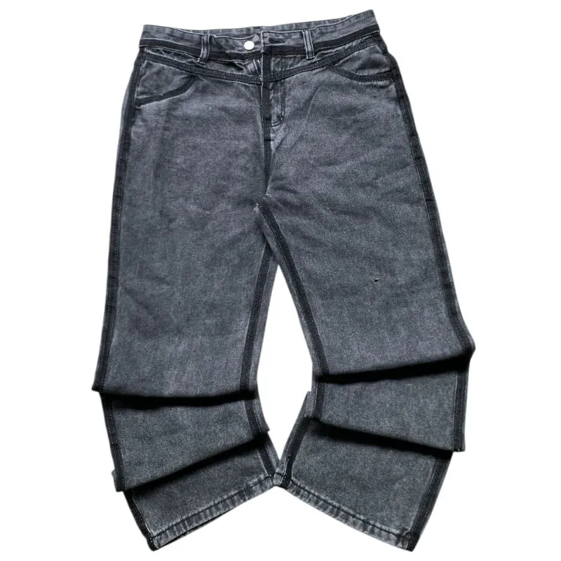 grey baggy jeans photo 1