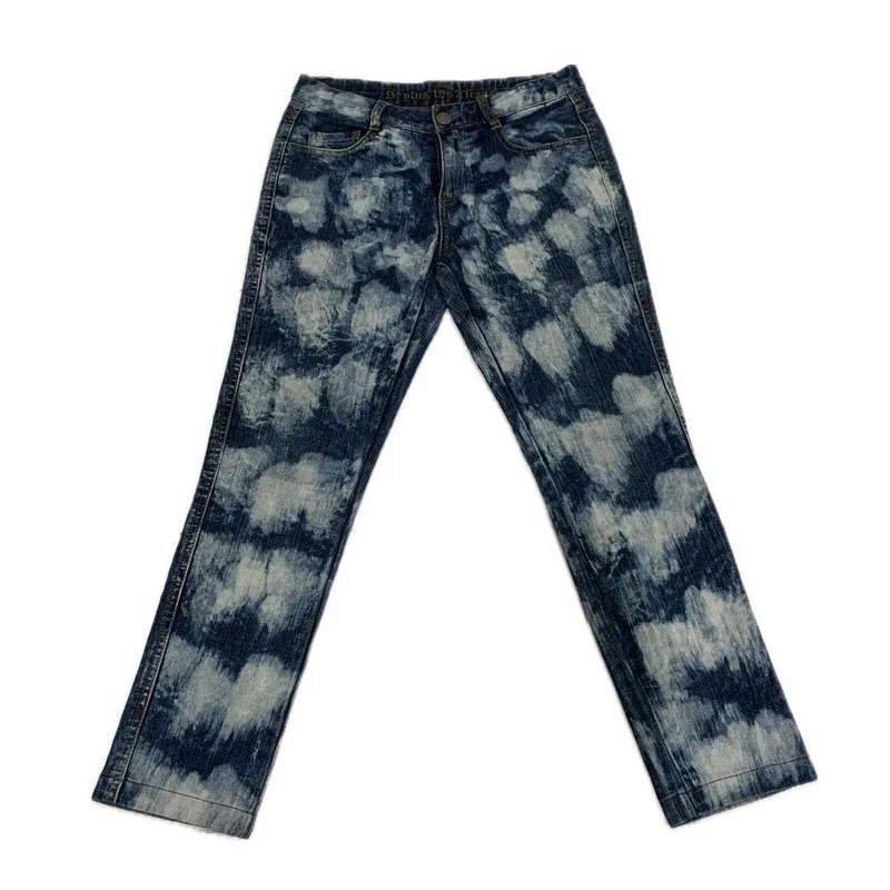 Grunge Goth Jeans Pria blue photo 1