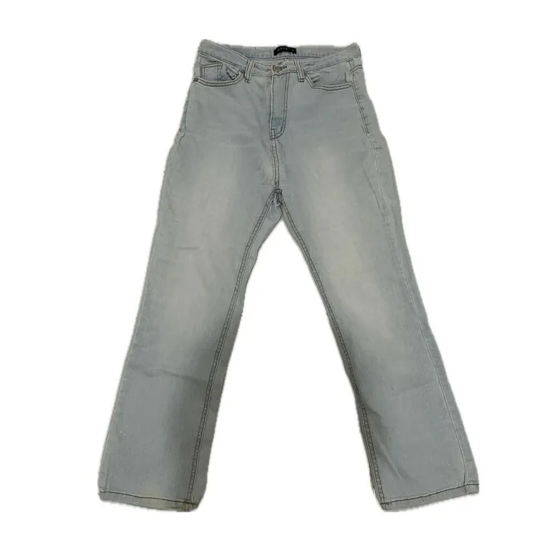 Grunge Goth Jeans Pria blue photo 1