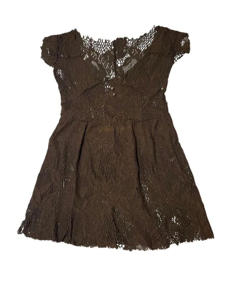 vintage dresses brown photo 1