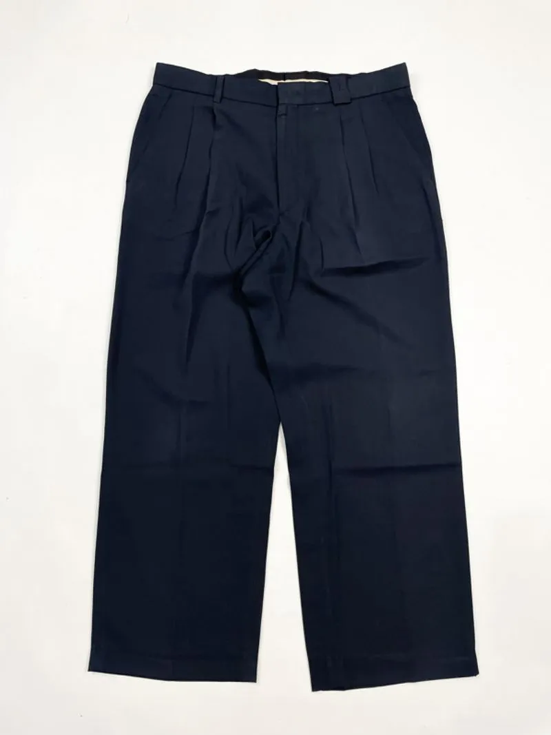 YSL TROUSERS PANTS NAVY photo 1