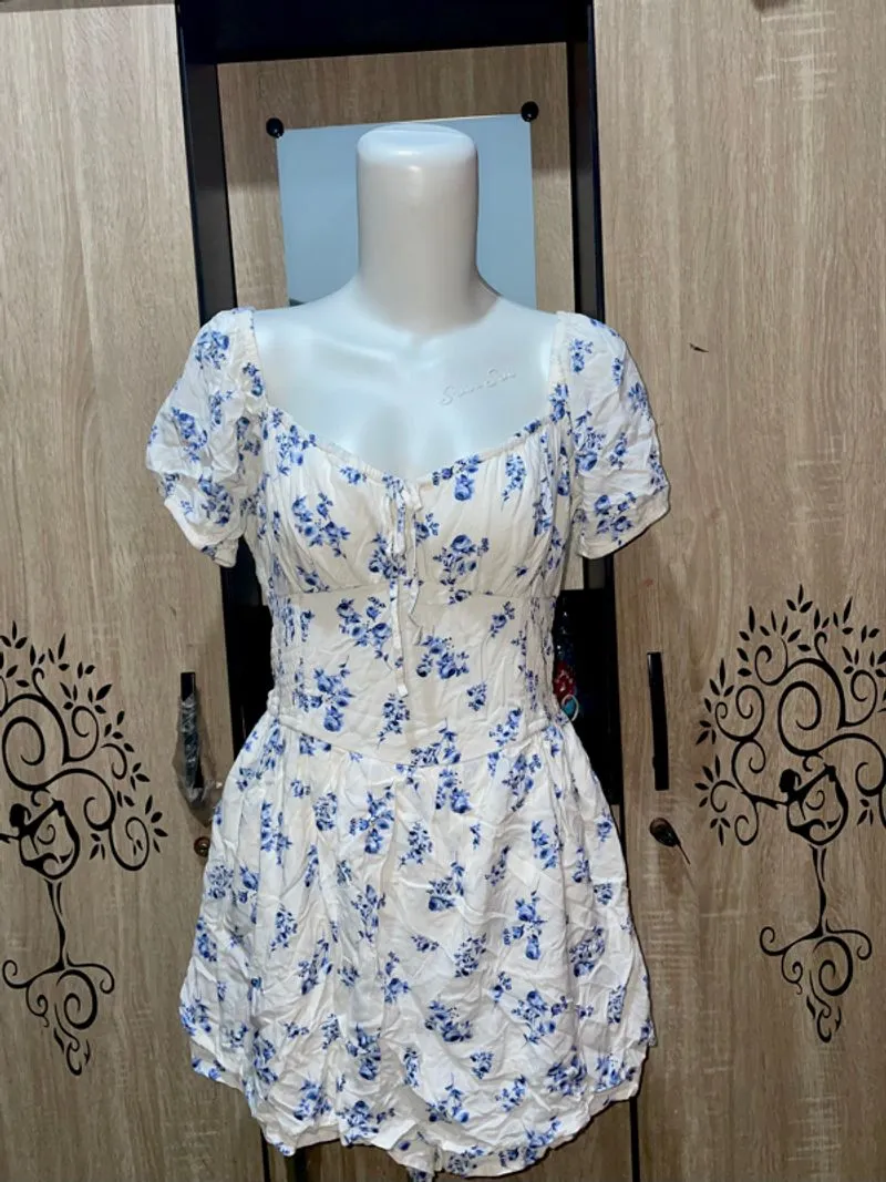HOLLISTER MIDI DRESS JUMPSUIT FAIRY COQUETTE photo 1