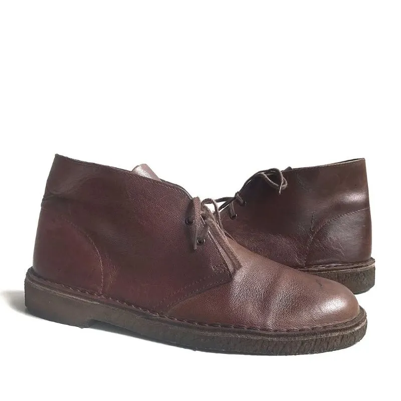 Vintage Mk1 Clarks Dessert Boots Brown crazy horse leather
S photo 1