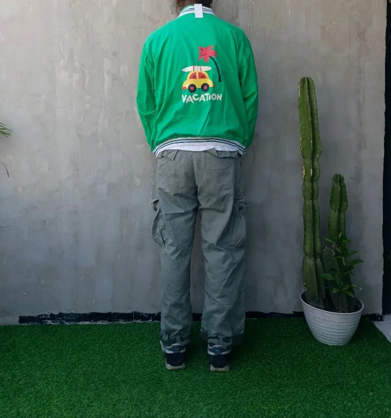 JACKET VACATION GREEN photo 1