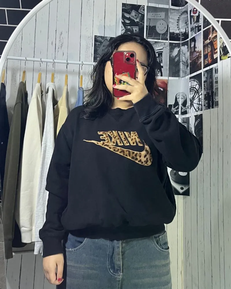 Nike Leopard Crewneck Streetwear photo 1