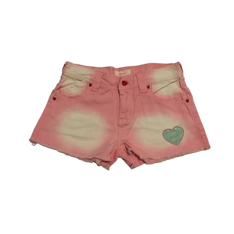 Celana Pendek Pink Love y2k photo 1