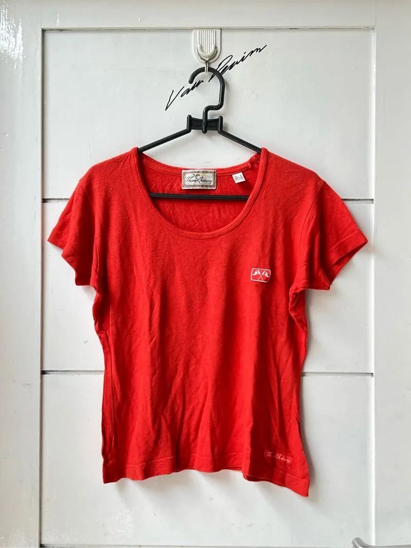 THOMAS BURBERRY Red T-shirt photo 1