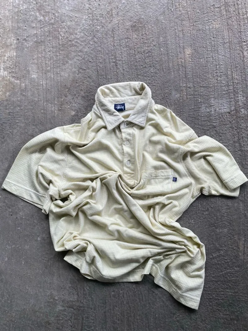 Vintage stussy polo shirt usa photo 1