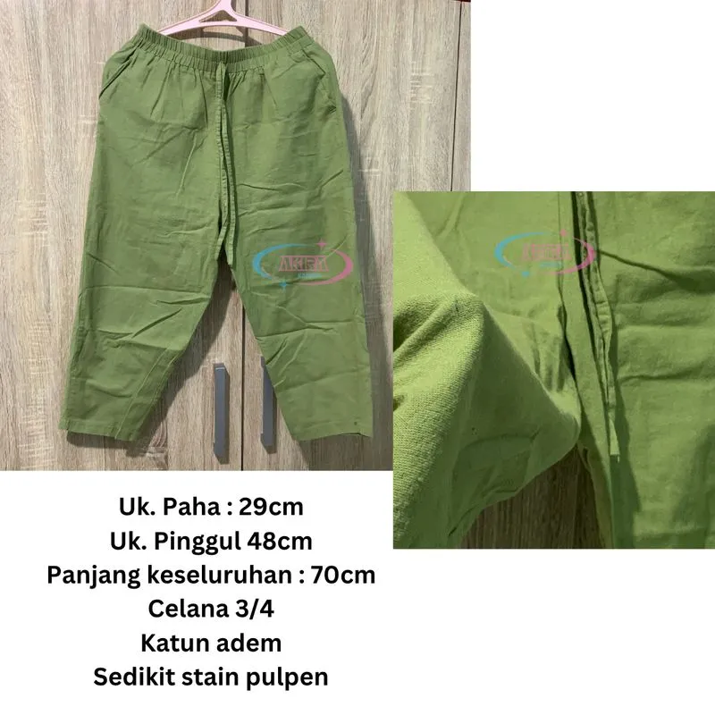 Celana kasual Casual Pants Celana Kantor photo 1