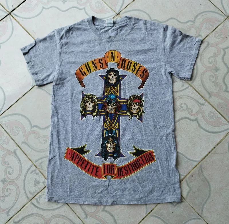 kaos guns and roses gildan photo 1