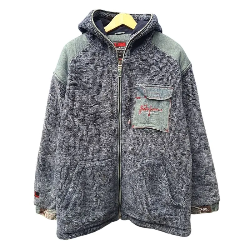 FUBU Jeans Sherpa Zipp Hoodie photo 1