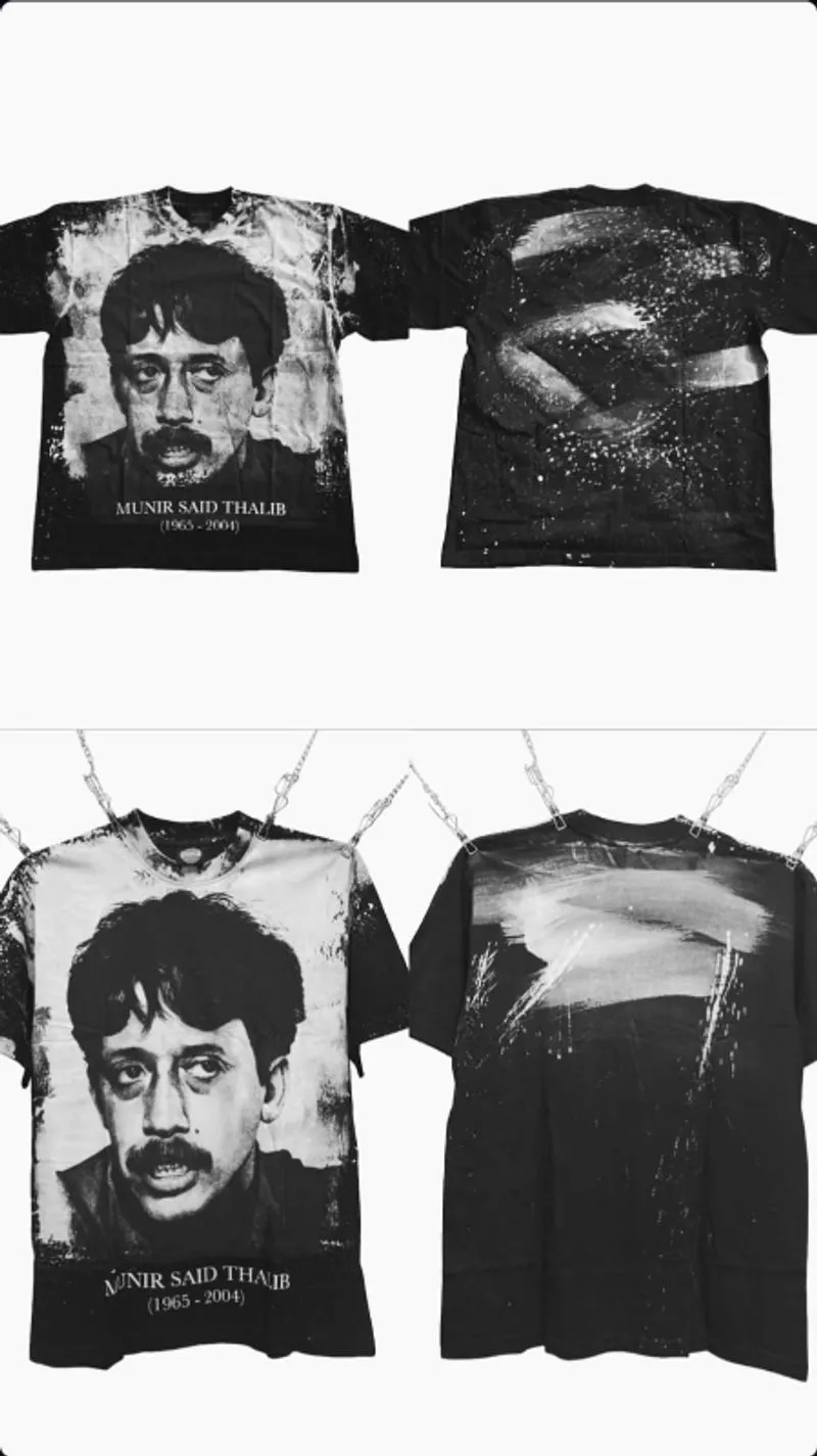 T SHIRT MUNIR SAID THALIB BY Getweirdlab & Nothingart photo 1