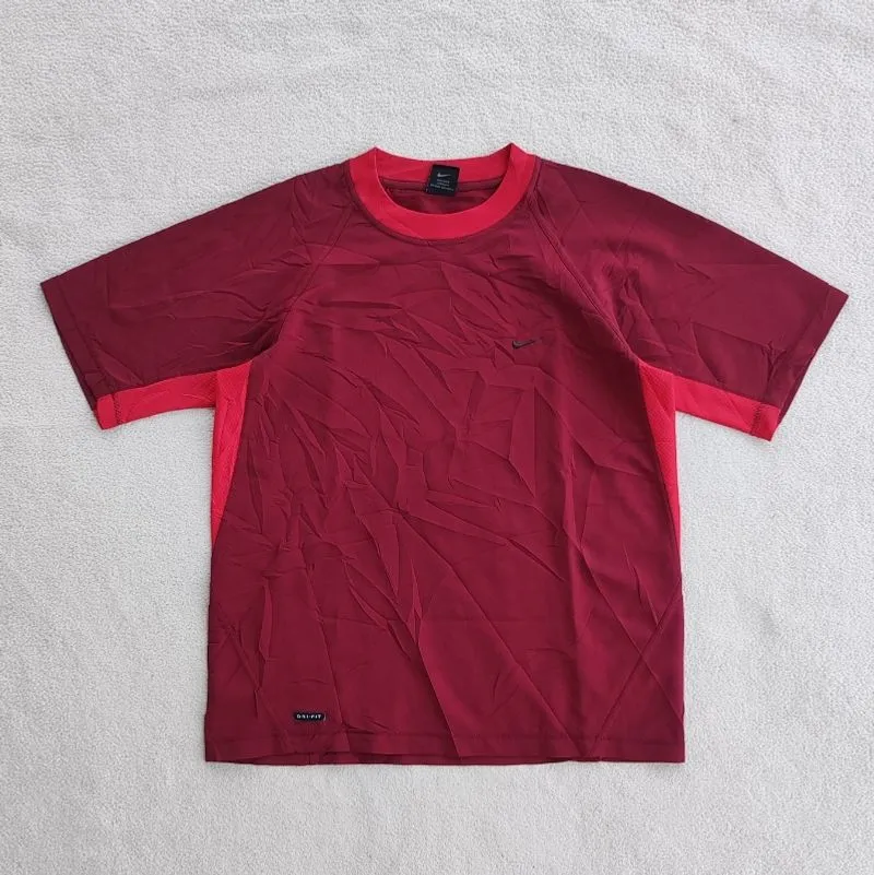 Nike Dri-fit Y2k Tee Maroon Sport Shirt photo 1