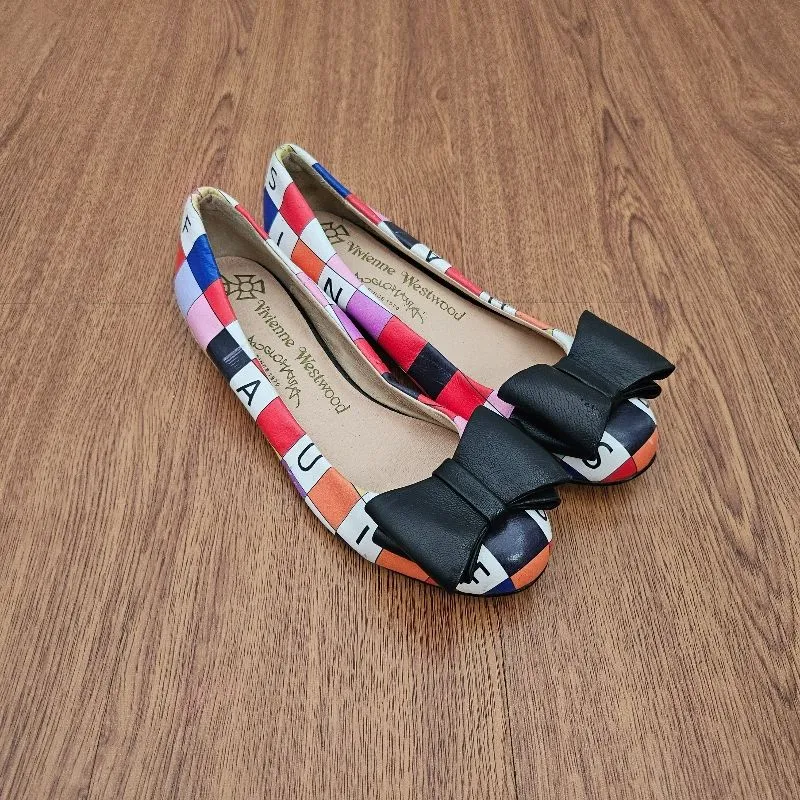 Vivienne multicolor flats photo 1