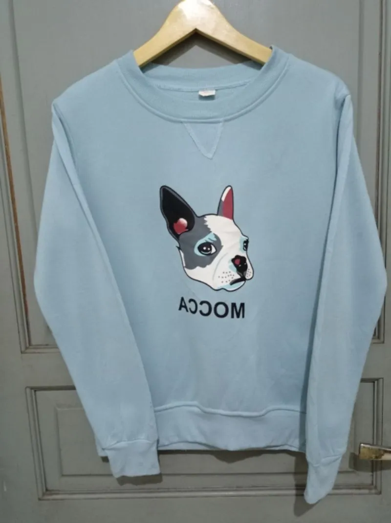 Crewneck Mocca Blue photo 1