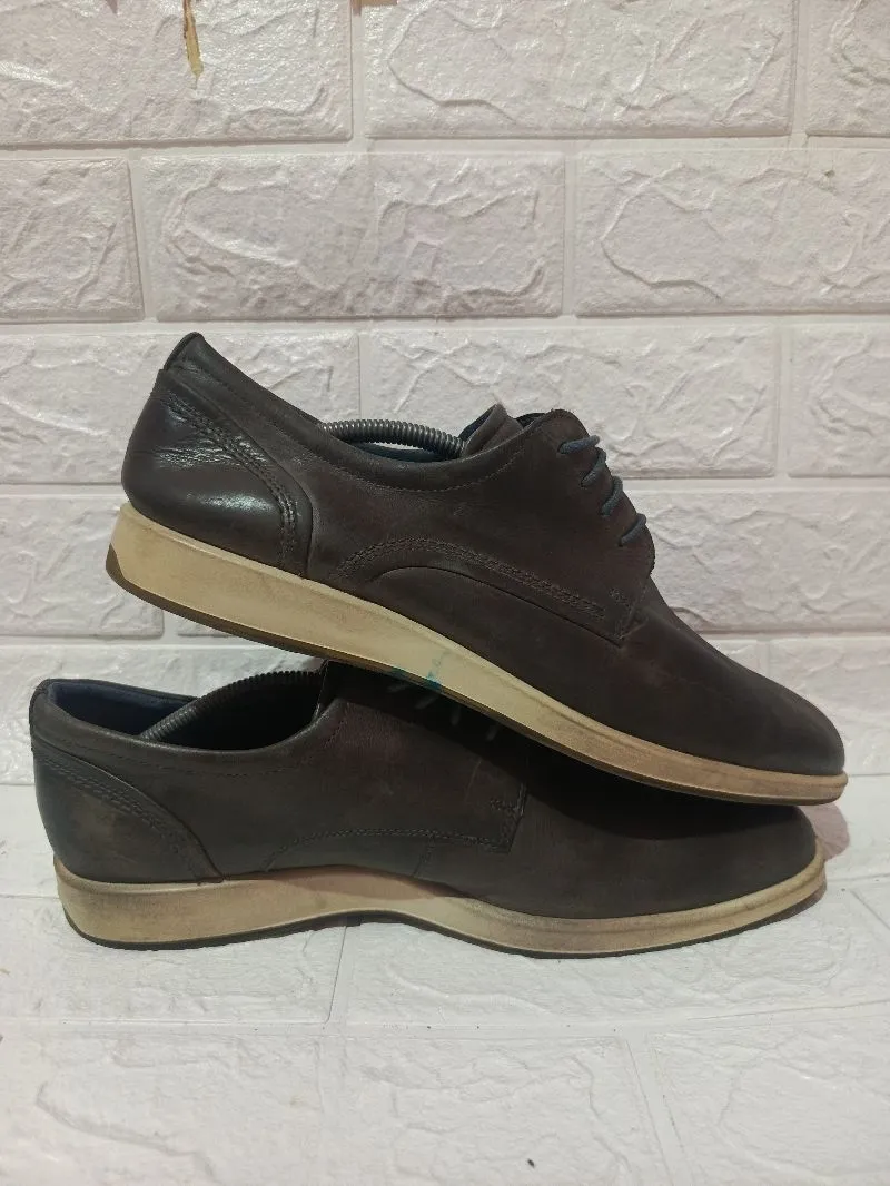 Ecco mens Jared Mahogany Oxford Preloved