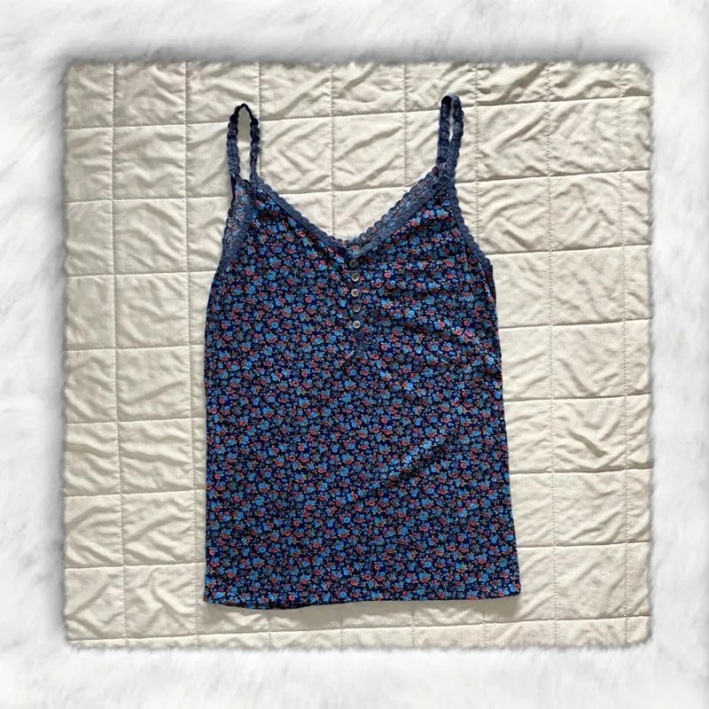 tanktop floral Y2K coquette photo 1