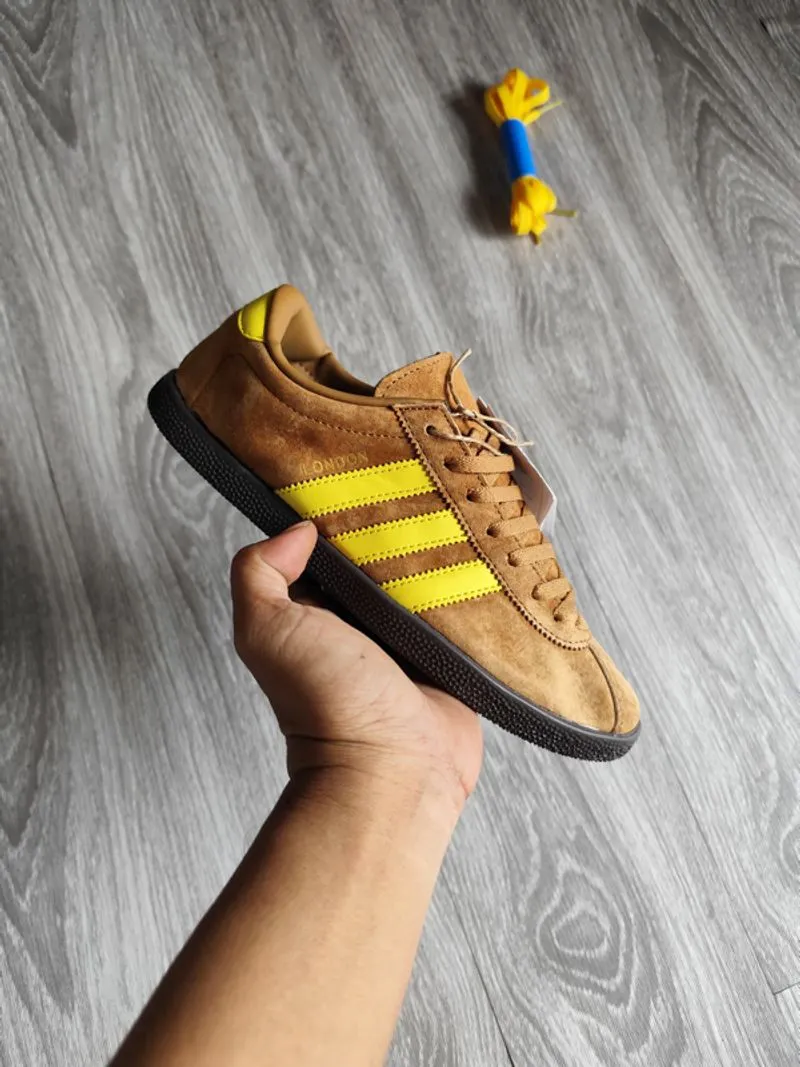 [Termurah] Sneakers - Adidas SPZL City Series London Brown Y photo 1
