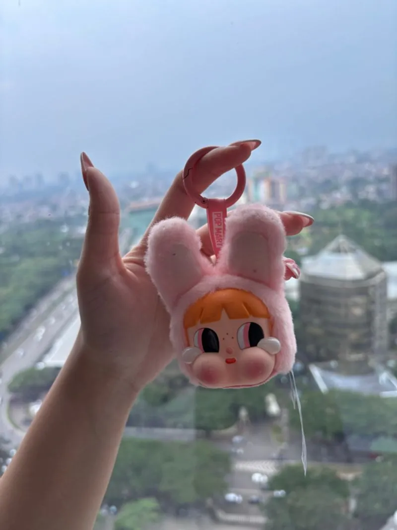 Pop Mart Crybaby x Powerpuff Girls Series Vinyl Face Plush B photo 1