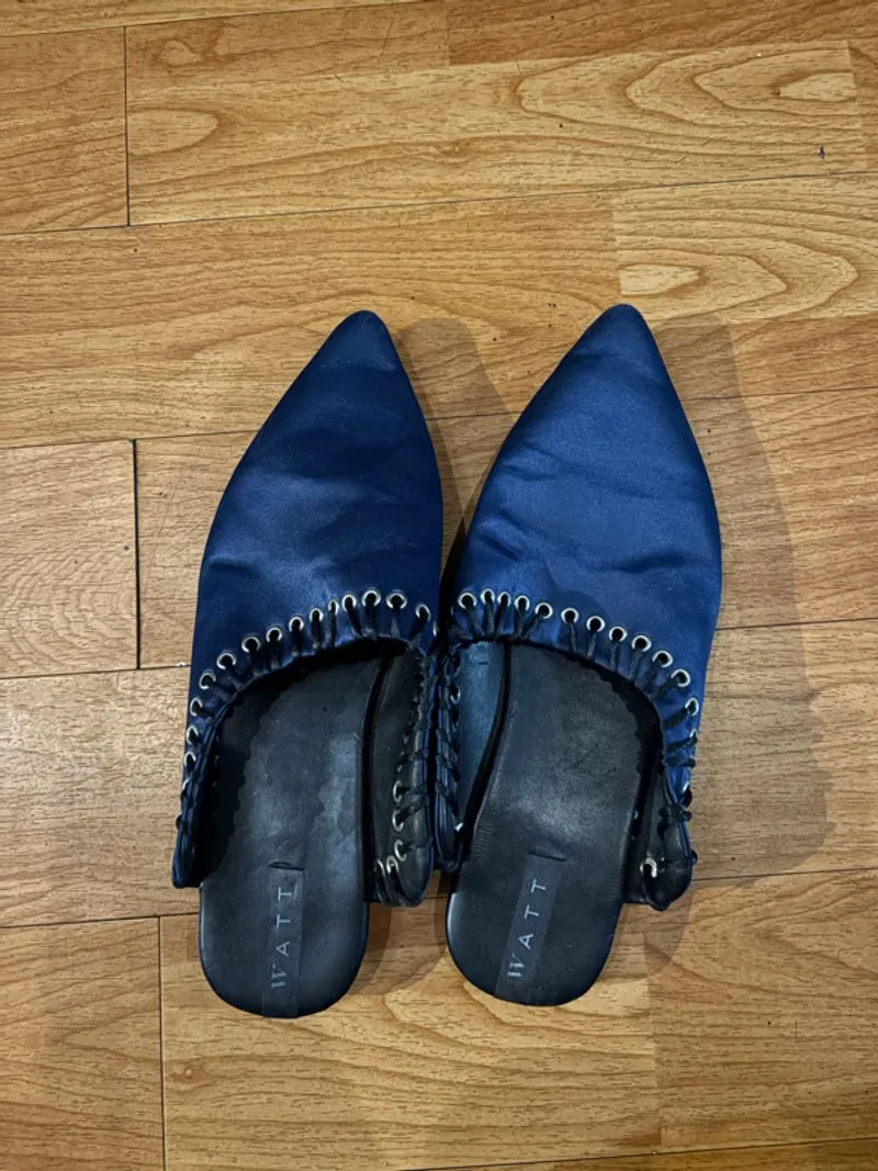 WATT THE TALK flat shoes size 40 photo 1