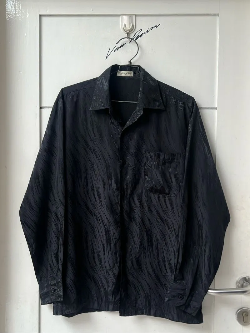 Cyignkei Funtan Japanese Brand Black Shirt  photo 1