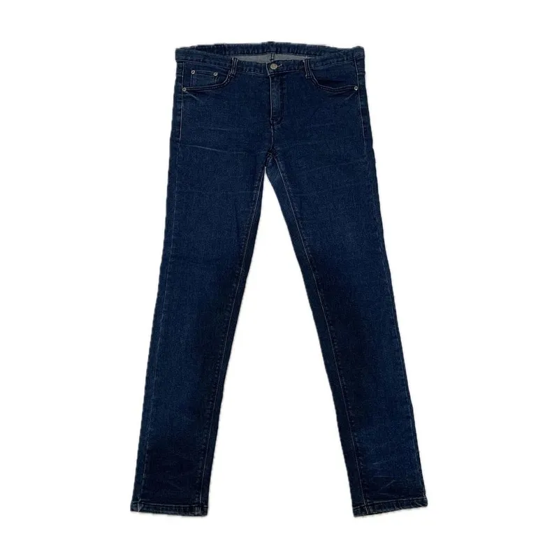 Grunge Goth Jeans Pria navy photo 1