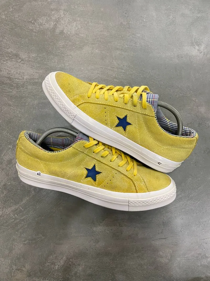Converse One Star Suede Ox 'Amarillo/Rush Blue Original photo 1