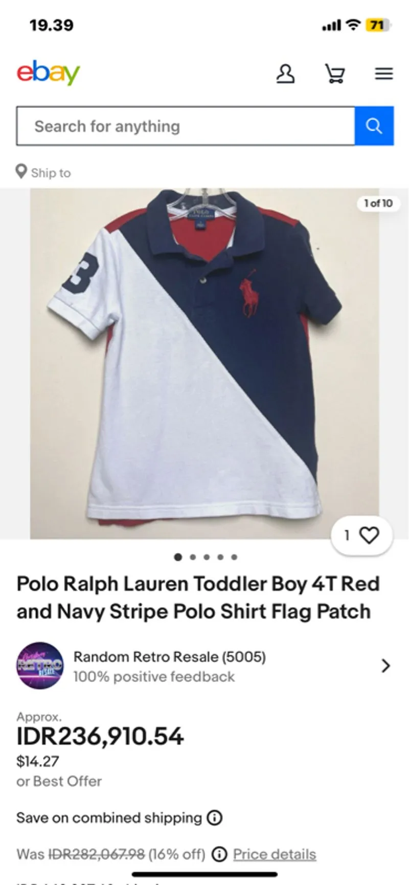 Polo Ralph Lauren Preloved