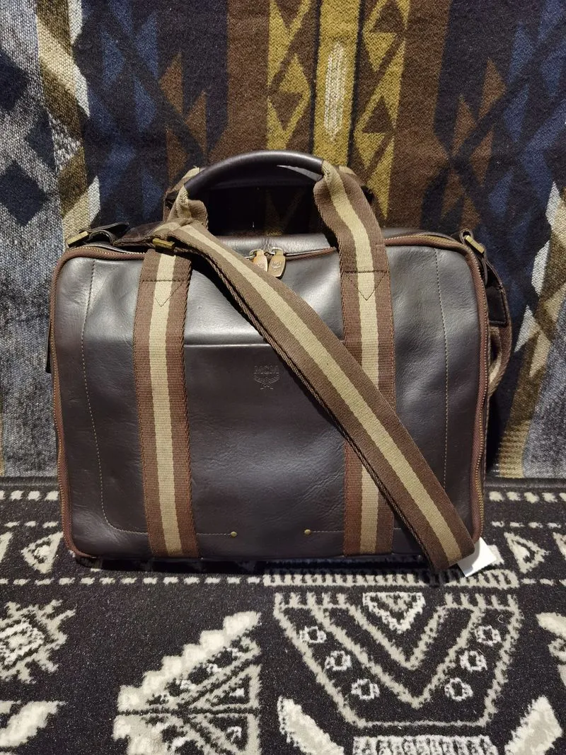 Briefcase MCM Full Leather  photo 1
