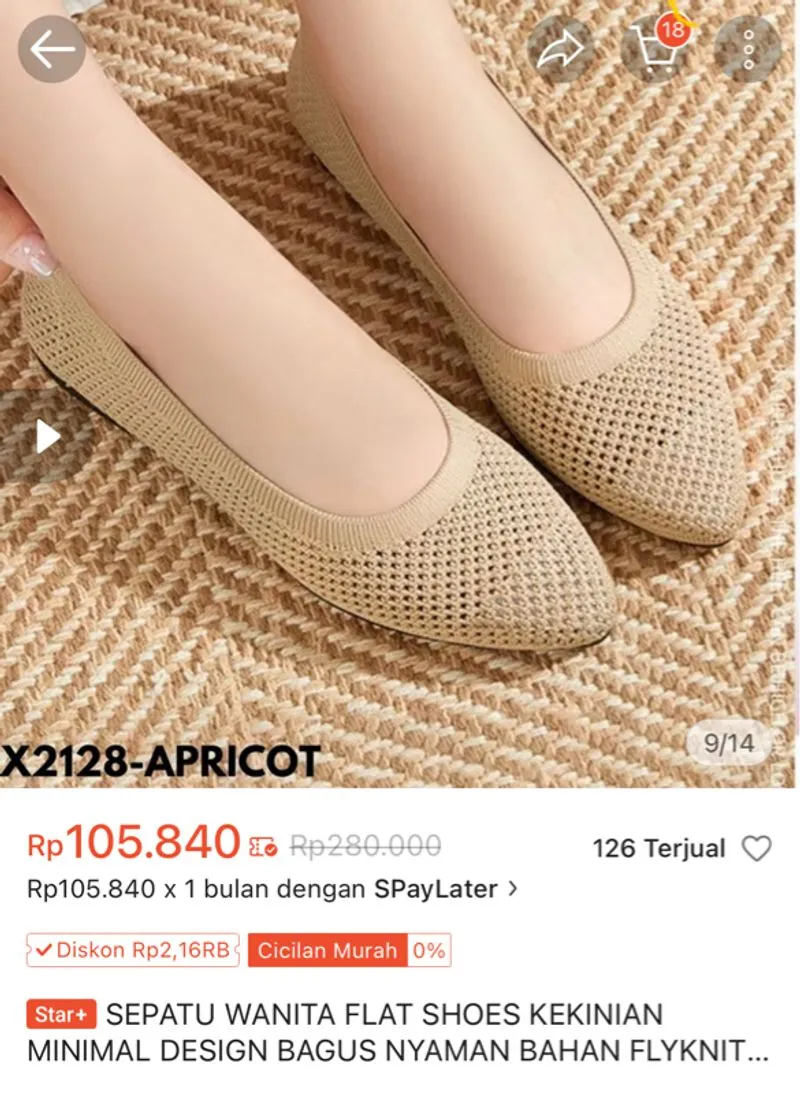 Sepatu canvas photo 1