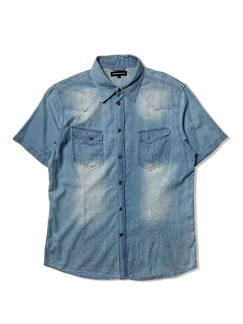 Semantic Design - Western Denim Shirt photo 1