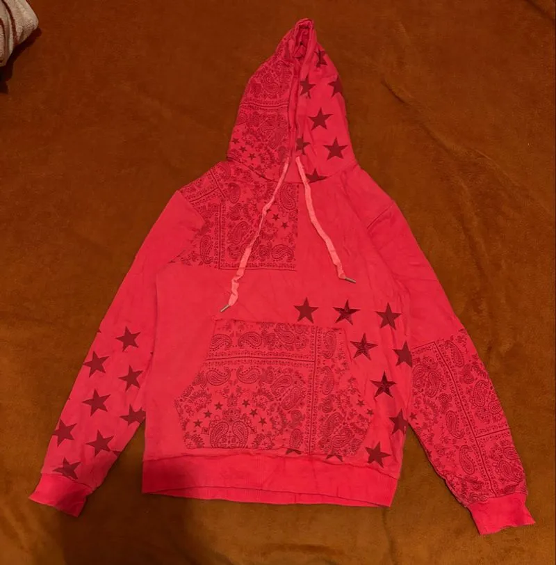 In The Attic Bandana Paisley Hoodie photo 1