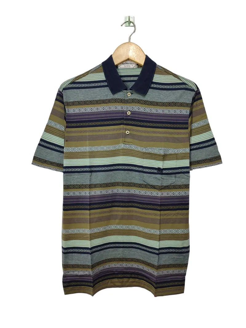 Burberry Polo shirts Pria Tops multicolor photo 1