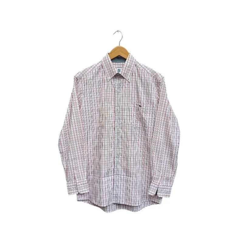Lacoste Button Down Plaid Shirt photo 1