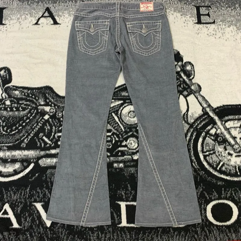 True Religion Joey Big T Bootcut Corduroy Pants photo 1